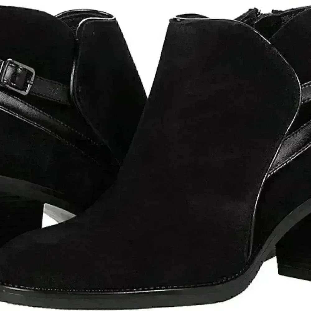Cordani Beverly Black Suede EU 37.5 (US Women's 7) M (BRAND NEW) Made in Italy